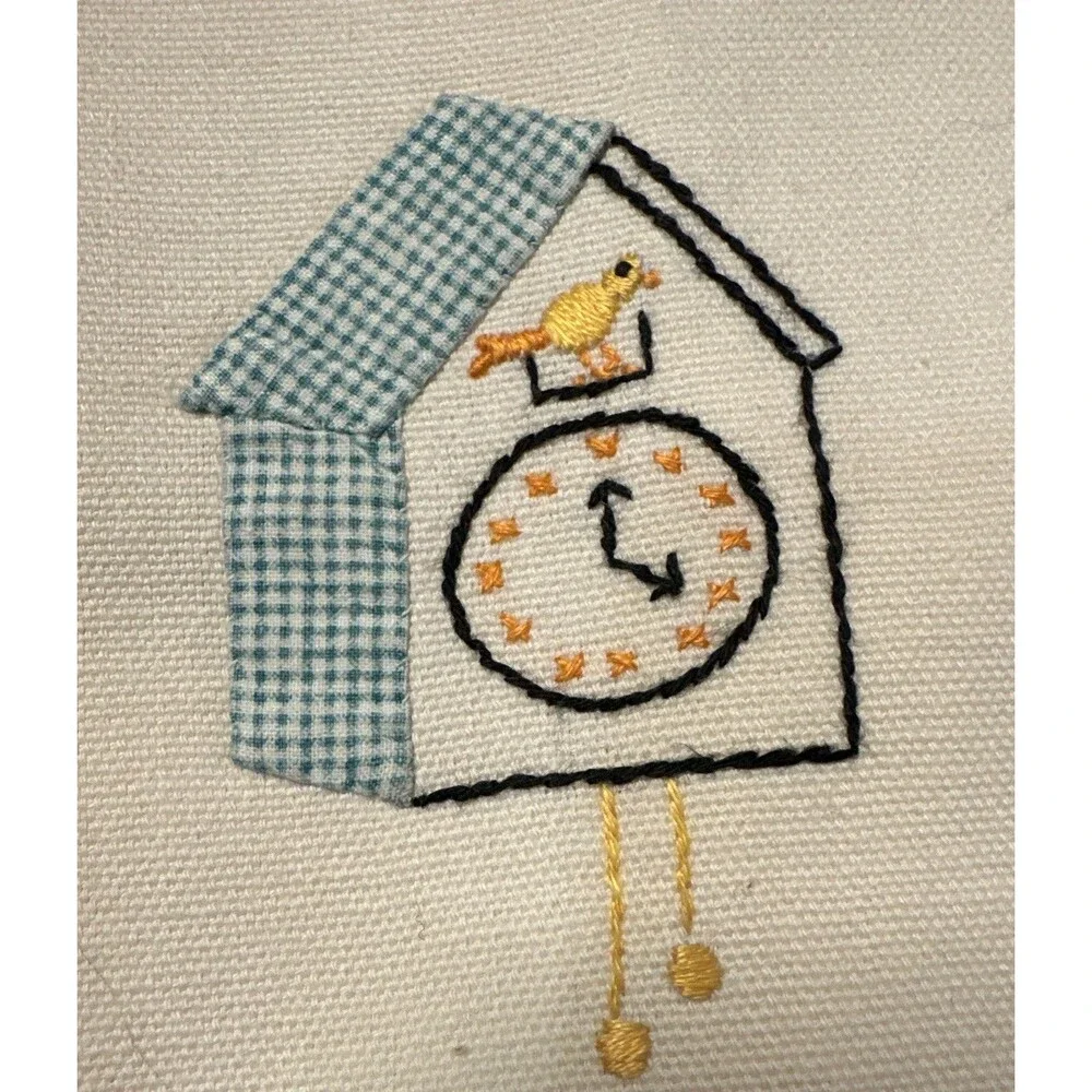 Vintage Dish Tea Towel Handmade Canisters - Picture 3 of 5